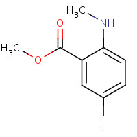 methyl 5-iodo-2-(methylamino)benzoate